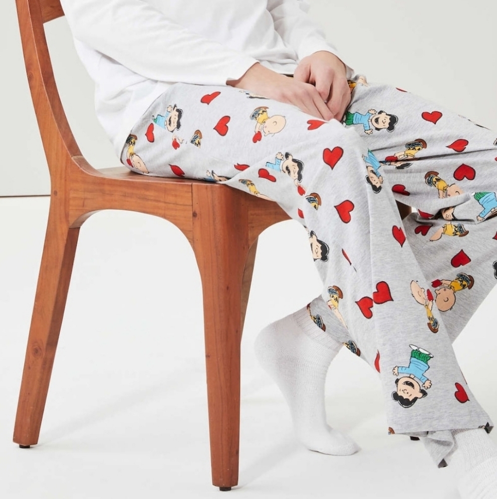 Charlie Brown UNISEX Valentine's Day by Peanuts pants BNWT